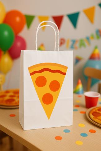 Pizza Goody Bags, Pizza Favor Bags, Pizza Gift Bags, Pizza Goodie Bags, Pizza Party, Pizza Birthday Party Decorations, Pizza Party Supplies