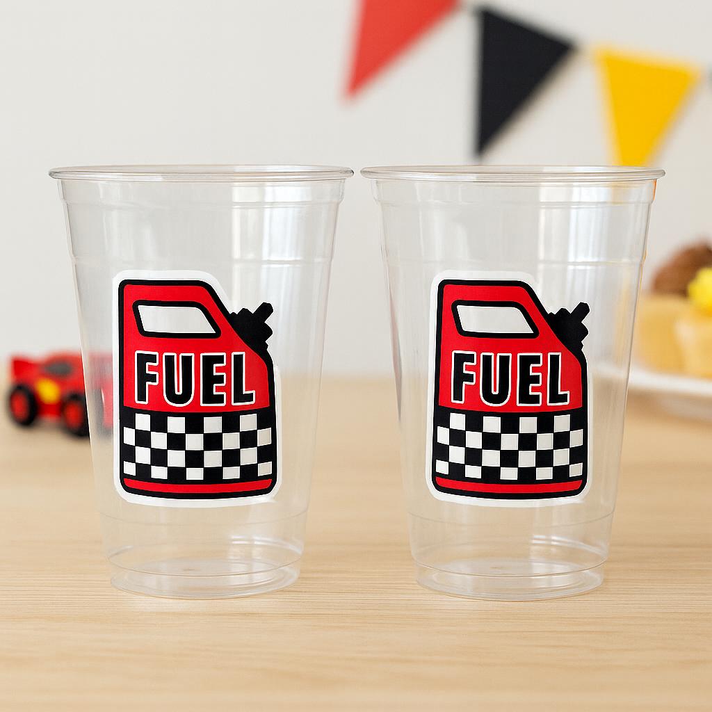 RACING PARTY CUPS - Race Car Cups Racing Birthday Cups Racing Birthday Cups Race Car Party Favors Racing Party Favors Racing Decorations