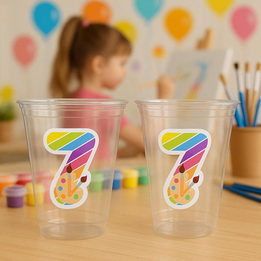 ART PARTY CUPS - Art Painting Party Treat Cups Paint Party Favors Art Party Cups Art Party Treat Cups Painting Party Favor Art Party Favor