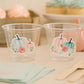 GENDER REVEAL PUMPKIN Party Cups Gender Reveal Baby Shower He or She Cup Pink and Blue Gender Reveal Decoration Little Pumpkin Gender Reveal