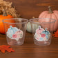 GENDER REVEAL PUMPKIN Party Cups Gender Reveal Baby Shower He or She Cup Pink and Blue Gender Reveal Decoration Little Pumpkin Gender Reveal