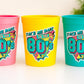 I Love the 80'S PARTY CUPS - 80's Birthday Cups 80's Party Cups 80's Decorations 80's Birthday Party 80's Birthday Party Decorations 80s