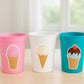 ICE CREAM PARTY Cups - Ice Cream Birthday Ice Cream Party Ice Cream Treat Cups Ice Cream Party Cups Ice Cream Decorations Ice Cream Cups