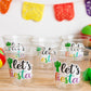 FIESTA PARTY Cups - Fiesta Party Birthday Fiesta Favors Last Fiesta Bachelorette Party Cups Cinco De Mayo Decorations Fiesta Party Favors