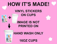 Custom Plastic Party Cups Personalized Party Cups Personalized 30th Birthday Cups Vintage 30th Cups 1995 Custom Face Party Cups Decorations