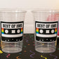 40th PARTY CUPS 40th Birthday Decoration 40th Party Favors 40th Party 40th Birthday Cassette Tape Party Best of 1985 Birthday Vintage 1985