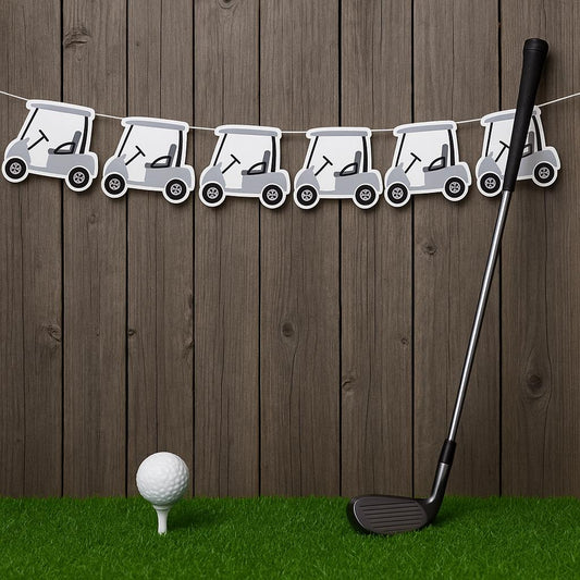 Golf Banner Golf Cart Garland Banner, Golf Party Supplies, Golfing Birthday Decoration, Golf Cart Birthday, Golf Banner, Golfing Party Décor