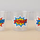 SUPERHERO PARTY CUPS - Superhero Cups Superhero Birthday Superhero Party Superhero Decorations Superhero Party Favors Superhero Decorations