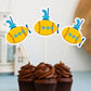 Submarine Cupcake Toppers