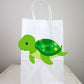 Turtle Cupcake Toppers - Turtle Birthday - Turtle Baby Shower - Under The Sea Cupcake Toppers - Boy Turtle