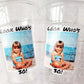 Look Who's 30 Custom Plastic Party Cups Personalized Party Cups Personalized 30th Vintage 30th Cups 1995 Custom Face Party Cups Decorations