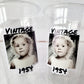 Custom Plastic Party Cups Personalized Party Cups Personalized 70th Birthday Cups Vintage 70th Cups Est. Custom Face Party Cups Decorations