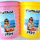 Custom Plastic Party Cups Personalized Party Cups Personalized 50th Birthday Cups Vintage 50th Cups 1975 Custom Face Party Cups Decorations