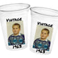 Custom Photo Birthday Cups with Year | Personalized Plastic Party Cups | Vintage Est Year Face Cups for Party Decorations & Favors Supplies
