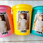 Custom Plastic Party Cups Personalized Party Cups Personalized 40th Birthday Cups Vintage 40th Cups 1986 Custom Face Party Cups Decorations