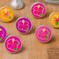 180 - LUAU PARTY STICKERS Luau Candy Wrapper Stickers Luau Party Favors Luau Birthday Stickers Hibiscus Party Favor Stickers for Mini Candy