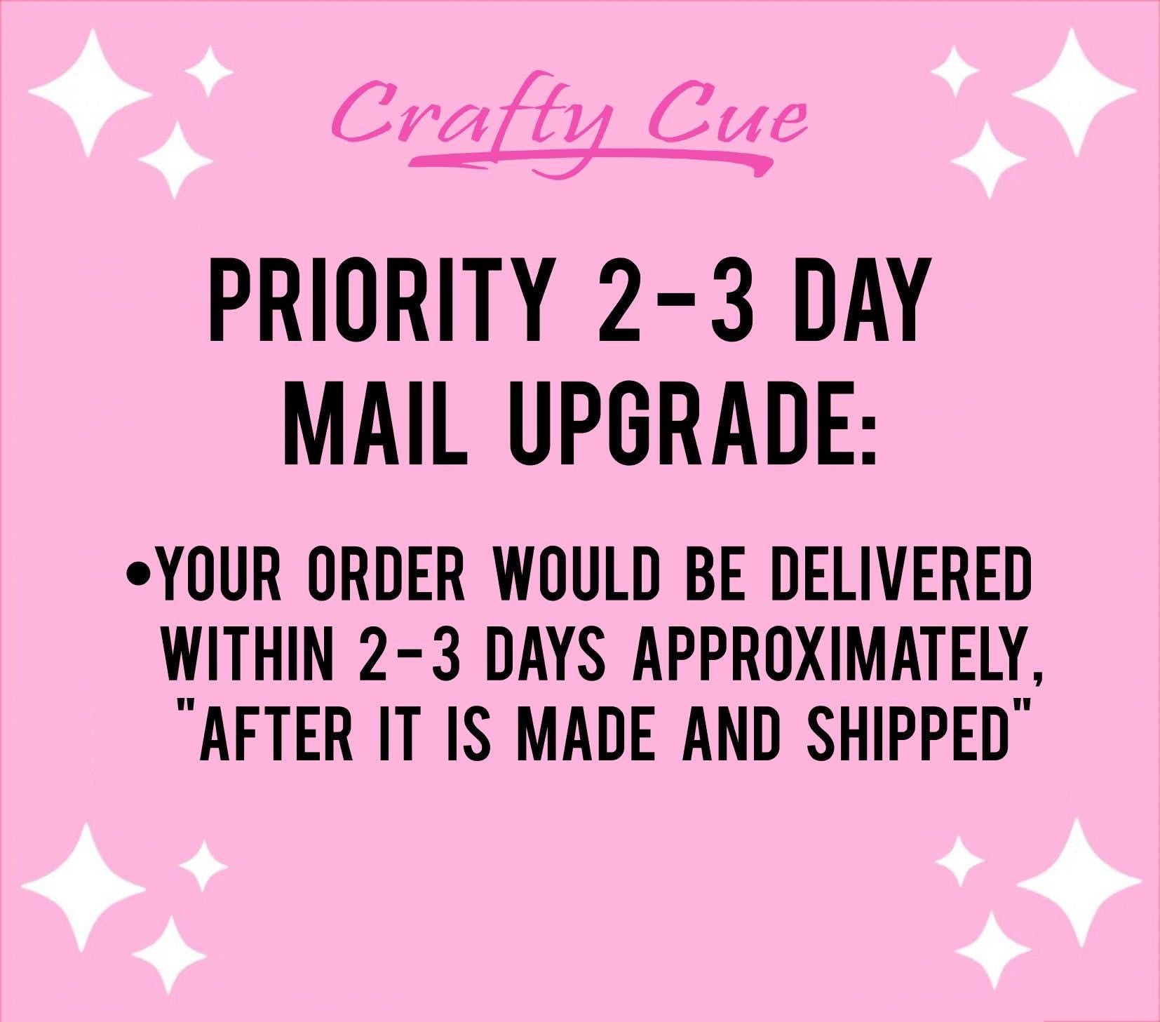 PRIORITY MAIL UPGRADE