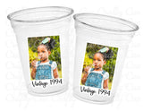Custom Face Party Cups, Custom Plastic Cups, Personalized Face Cups, Picture Cups, Pic Cups, 21st birthday cups, 40th birthday cups, 30th birthday cups