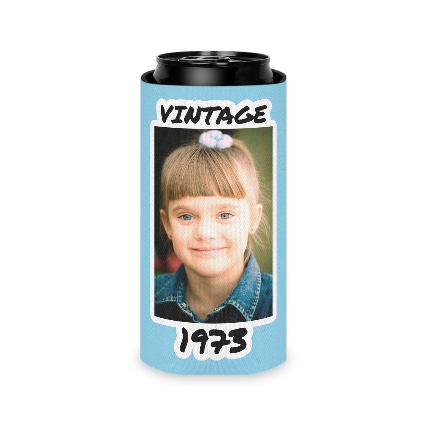 Personalized Can Cooler, Photo Can Cooler, Custom Picture Can Cooler, Bachelorette Party Favors, Custom Birthday Favor, Party Decor, Picture