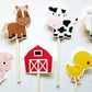Sheep Goody Bags, Sheep Favor Bags, Sheep Gift Bags, Farm Goody Bags, Farm Animal Goody Bags - Farm Birthday Party