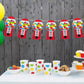 Gumball Machine Garland, Bubble Gum Machine Garland, Candy Garland, Sweet Sixteen Banner, Candy Banner, Candy Photo Prop, Candy Decoration