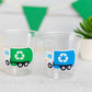 GARBAGE TRUCK PARTY Cups - Garbage Truck Treat Cups Garbage Truck Party Favors Garbage Truck Birthday Favors Trash Garbage Birthday