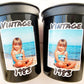 Custom Plastic Party Cups Personalized Party Cups Personalized 40th Birthday Cups Vintage 40th Cups 1983 Custom Face Party Cups Decorations