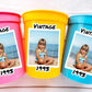 Custom Plastic Party Cups Personalized Party Cups Personalized 30th 40th 50th Birthday Cups Vintage Year Cups Face Party Cups Decorations