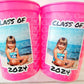 Custom GRADUATION Cups Personalized Graduation Cups 2024 Graduation Party Cups Graduation Party Favors PRE-K Kindergarten 1st Grade Seniors