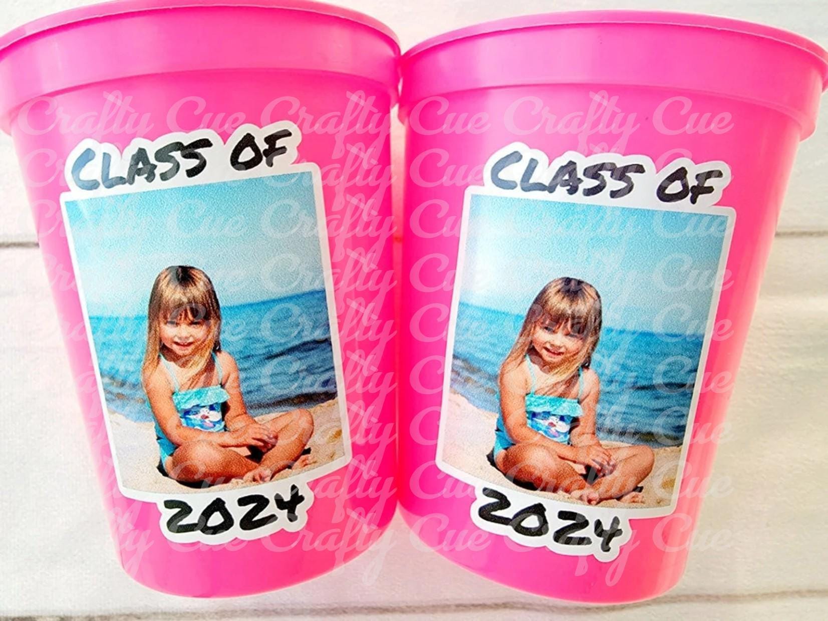 Custom GRADUATION Cups Personalized Graduation Cups 2026 Graduation Party Cups Graduation Party Favors PRE-K Kindergarten 1st Grade Seniors