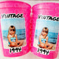 Custom Plastic Party Cups Personalized Party Cups Personalized 30th Birthday Cups Vintage 30th Cups 1995 Custom Face Party Cups Decorations