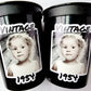Custom Plastic Party Cups Personalized Party Cups Personalized 70th Birthday Cups Vintage 70th Cups 1955 Custom Face Party Cups Decorations