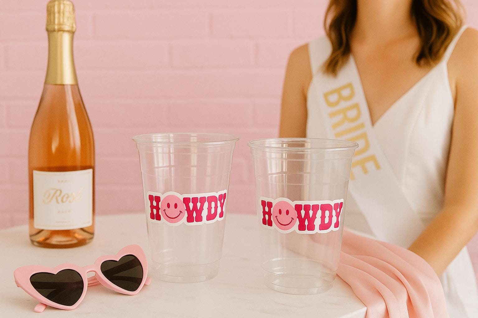 COWGIRL PARTY CUPS, Howdy Cowgirl Cups Cowgirl Party Decorations Cowgirl Bachelorette Party Cowgirl Hat Birthday Rodeo Party Cups Happy Face