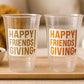 FRIENDSGIVING PARTY CUPS - Friendsgiving Cups Friendsgiving Decorations Happy Friendsgiving Party Friendsgiving Party Favors Thanksgiving