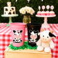 FARM ANIMAL CUPS - Cow party cups Cow Birthday Cups Cow Party Favors Cow Cups Cow Party Supplies Cow Reusable Cups Cow Baby Shower Cups Cows