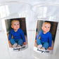 Custom Photo Cups 16oz Personalized Plastic Cups with Text for Parties Events Birthday Supplies Decorations Vintage Est Year Face Picture