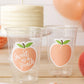 PEACH PARTY CUPS- Peach Birthday Party Peach First Birthday Peach 1st Birthday Peach Party Decorations Peach Party Supplies Sweet as a Peach