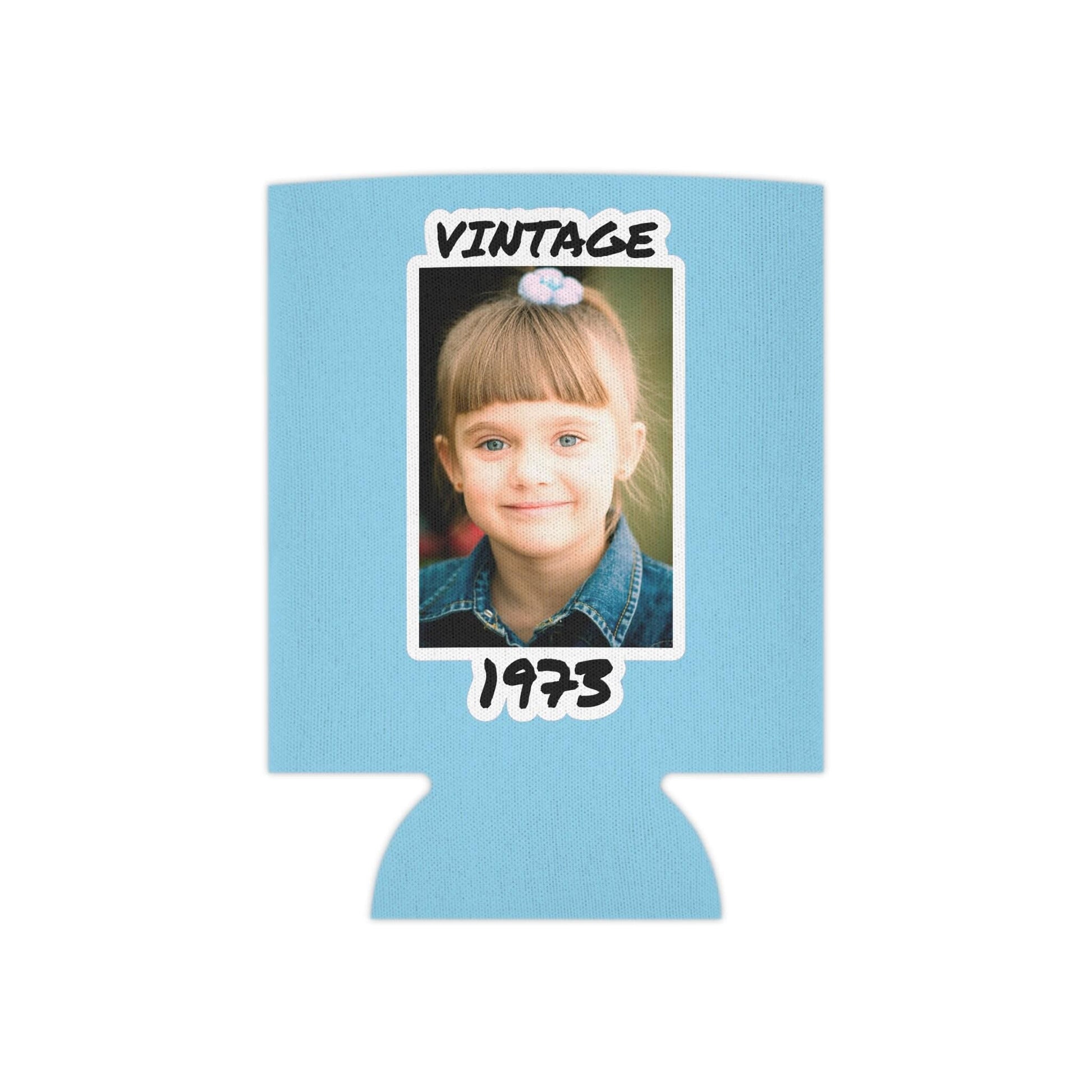 Personalized Can Cooler, Photo Can Cooler, Custom Picture Can Cooler, Bachelorette Party Favors, Custom Birthday Favor, Party Decor, Picture