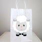 Sheep Goody Bags, Sheep Favor Bags, Sheep Gift Bags, Farm Goody Bags, Farm Animal Goody Bags - Farm Birthday Party