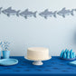 Shark Banner, Shark Garland, Shark Birthday Banner, Shark Party Banner, Shark Party Decorations, Shark Party Supplies, Shark Birthday Decor