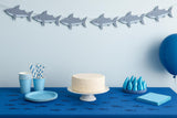 Shark Banner, Shark Garland, Shark Birthday Banner, Shark Party Banner, Shark Party Decorations, Shark Party Supplies, Shark Birthday Decor