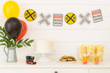 Railroad Garland, Railroad Sign Banner, Train Banner, Train Garland, Train Birthday Banner, Train Party Banner