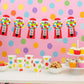 Gumball Machine Garland, Bubble Gum Machine Garland, Candy Garland, Sweet Sixteen Banner, Candy Banner, Candy Photo Prop, Candy Decoration
