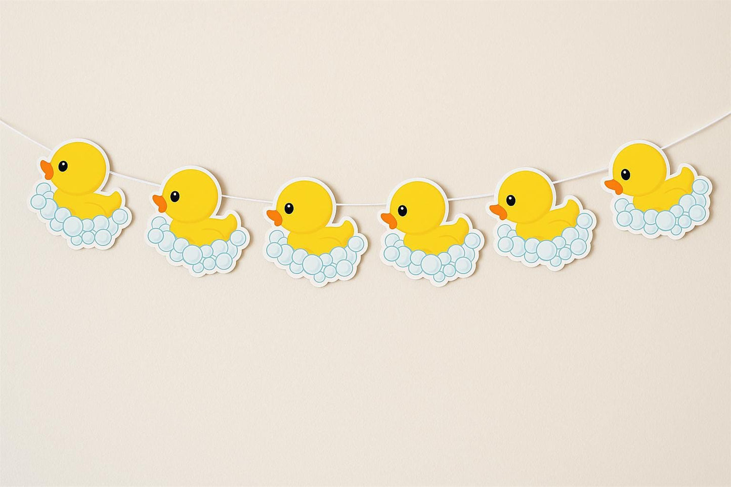Rubber Duck Banner, Rubber Duck Garland, Rubber Duck Decorations, Rubber Duck Baby Shower, Rubber Duck Photo Prop, Rubber Duck Birthday