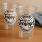 13th Birthday Party Cups - Warning Official Teenager Teenager Party Cups 13th birthday Party Favors 13th Party Decorations 2011 Birthday