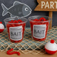 FISHING PARTY CUPS - Gone Fishing Party Fishing Party Favors Fishing Bobber Decorations Fishing Birthday Fishing Party Bait Bobber Fish Cups
