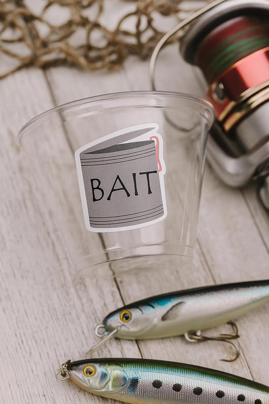 FISHING PARTY CUPS - Gone Fishing Party Fishing Party Favors Fishing Bobber Decorations Fishing Birthday Fishing Party Bait Bobber Fish Cups