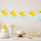 Rubber Duck Banner, Rubber Duck Garland, Rubber Duck Decorations, Rubber Duck Baby Shower, Rubber Duck Photo Prop, Rubber Duck Birthday
