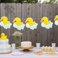 Rubber Duck Banner, Rubber Duck Garland, Rubber Duck Decorations, Rubber Duck Baby Shower, Rubber Duck Photo Prop, Rubber Duck Birthday