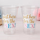 GENDER REVEAL Party Cups - Just Here for The Sex Cups Favors It's A Boy It's A Girl Cups He or She Gender Reveal Decorations Baby Shower
